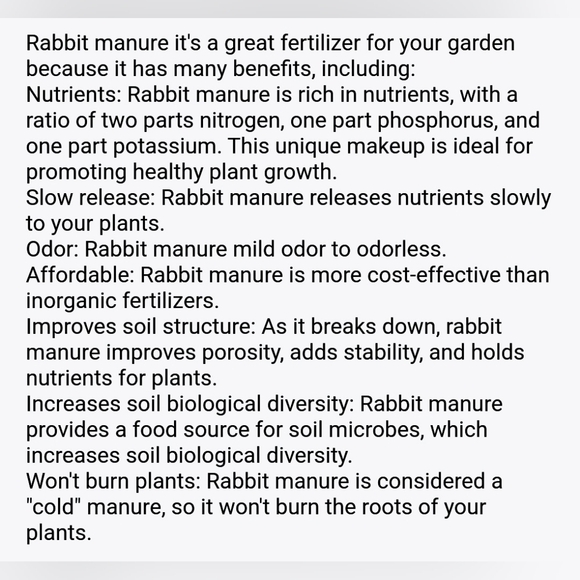 MARSHY's MANURE NATURAL GARDENING FERTILIZER - Picture 16 of 16